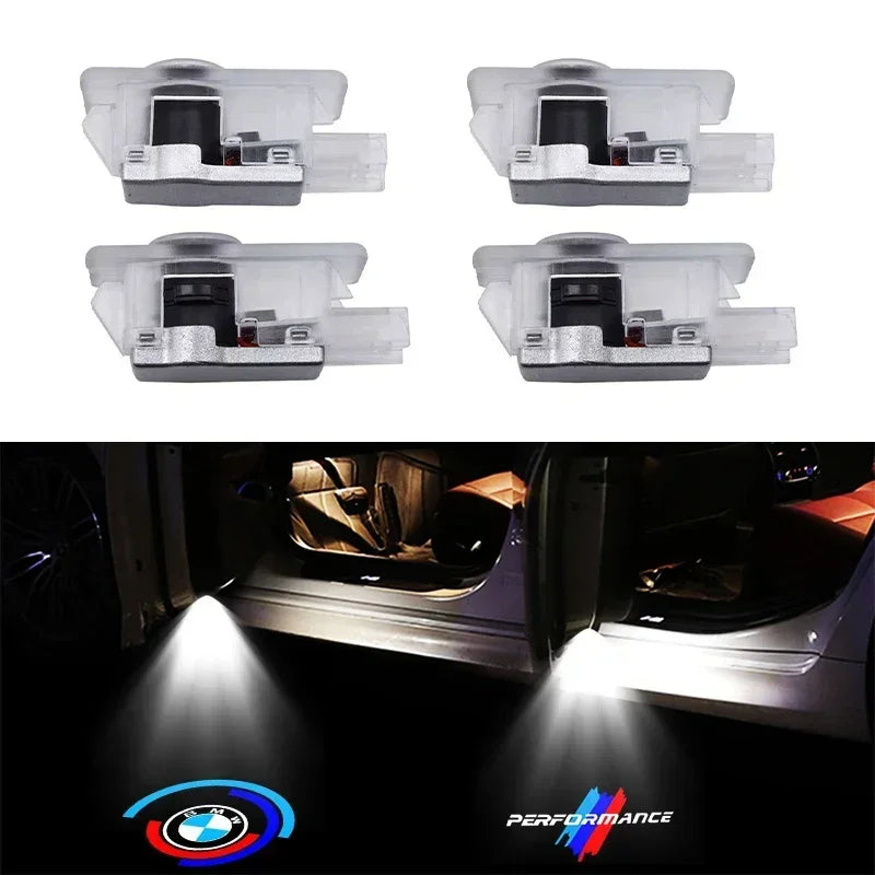 Car HD Door Welcome Ghost Shadow Light For BMW E90 E92 E93 Car Door Welcome Light F30 X3 X5 E60 E46 E61 F07 F10 F11 F18 E63 E65