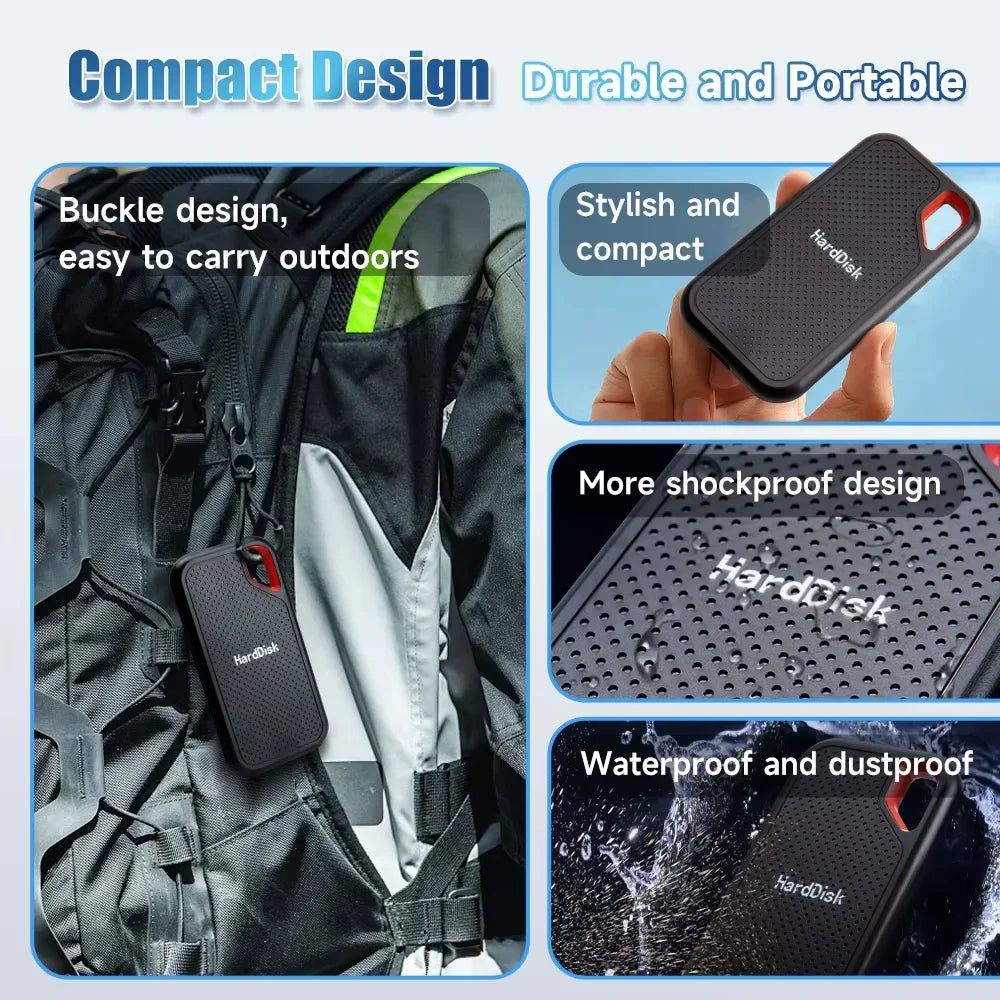 Portable SSD External Hard Drive