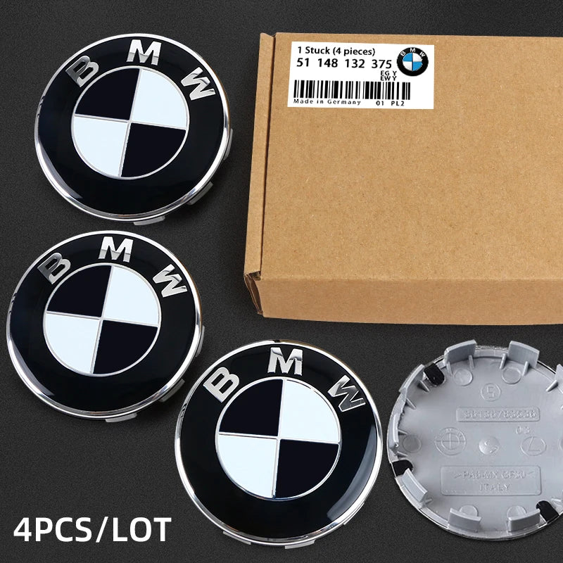 4Pcs 68MM Car Styling Wheel Center Cap Hub Covers For BMW G32 G30 G01 G02 G05 G06 G07 G26 G23 G22 F40 F20 Badge Accessories