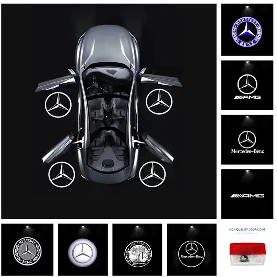 LED Car Door Welcome Warning Light for Mercedes Benz X166 H247 X156 X253 C253 X167 W464 W176 W177 W246 W205 W212 W213 W167 W166
