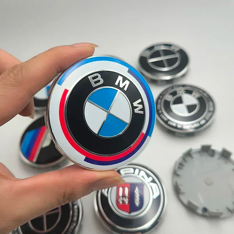 4Pcs 68mm Automobile hub center cover  for BMW E46 E39 E60 E90 E53 E36 E30 E87 F10 F30 X1 X3 x5 X6 x7 decoration accessories