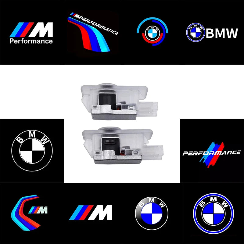 Car HD Door Welcome Ghost Shadow Light For BMW E90 E92 E93 Car Door Welcome Light F30 X3 X5 E60 E46 E61 F07 F10 F11 F18 E63 E65