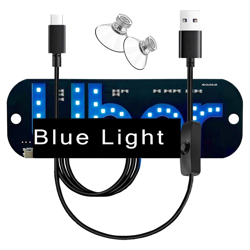 Led Light Sign For Car, Taxi Sign Light Windshield, Led Decal With Suction Cups, Usb Plug For Vehicle,driver Accessories