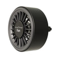Car USB Fan Mini Portable Clip on Aroma Diffuser 2 in 1 Strong Wind Car Vent Fan Air Freshener RGB Light Car Accessories