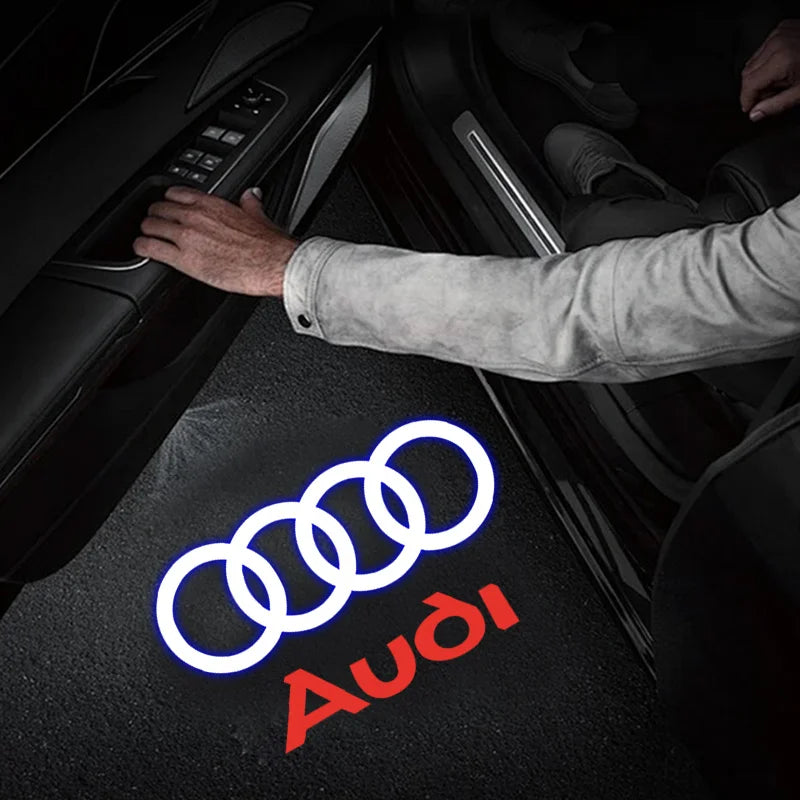 Audi LED Emblem Door Welcome Light – S Line A3-Q7