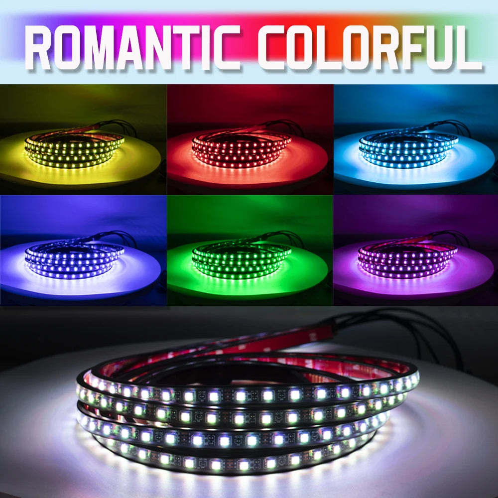 Car LED Underbody RGB Strip Light – App Control