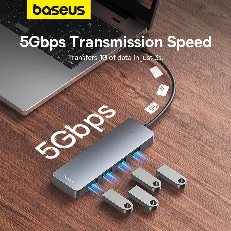 Baseus 4-Port USB 3.0 Hub