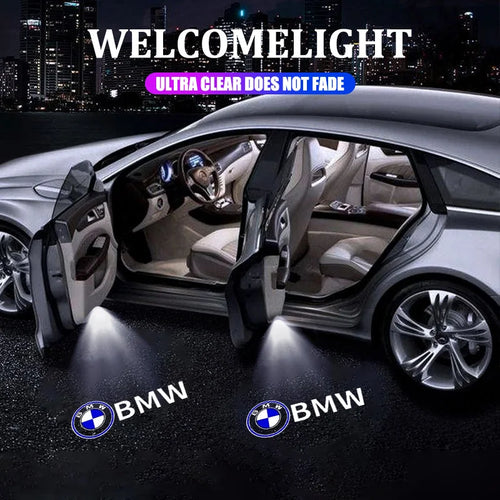 2Pcs Led HD Car Door Welcome Light Projector Lamps For BMW E30 E36 E39 E46 E60 E87 E90 X1 X2 X3 X4 X5 X6 X7 Styling Accessories