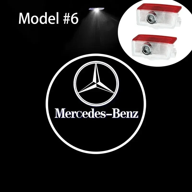 LED Car Door Welcome Warning Light for Mercedes Benz X166 H247 X156 X253 C253 X167 W464 W176 W177 W246 W205 W212 W213 W167 W166