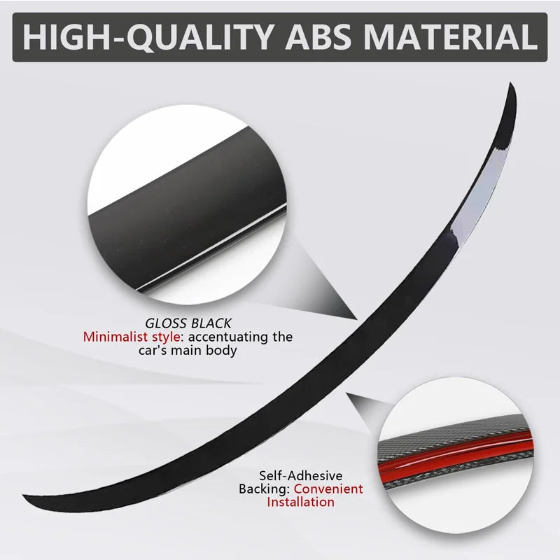 For Tesla Model 3 / Model 3 Highland / Model Y 2018-2026 Performance Style Spoiler ABS Rear Wing Trunk Wings Tesla Accessories