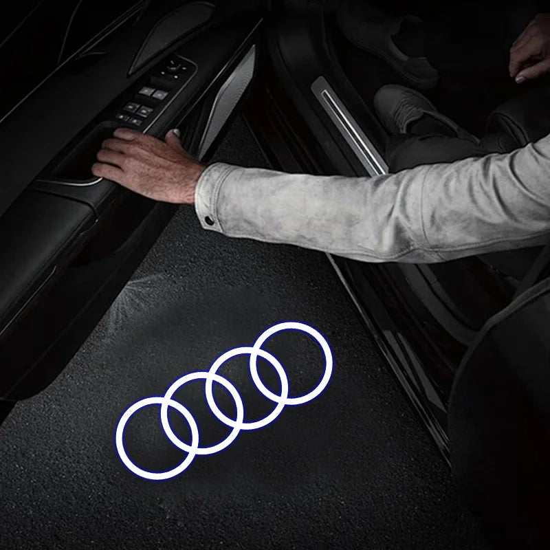 Audi LED Emblem Door Welcome Light – S Line A3-Q7