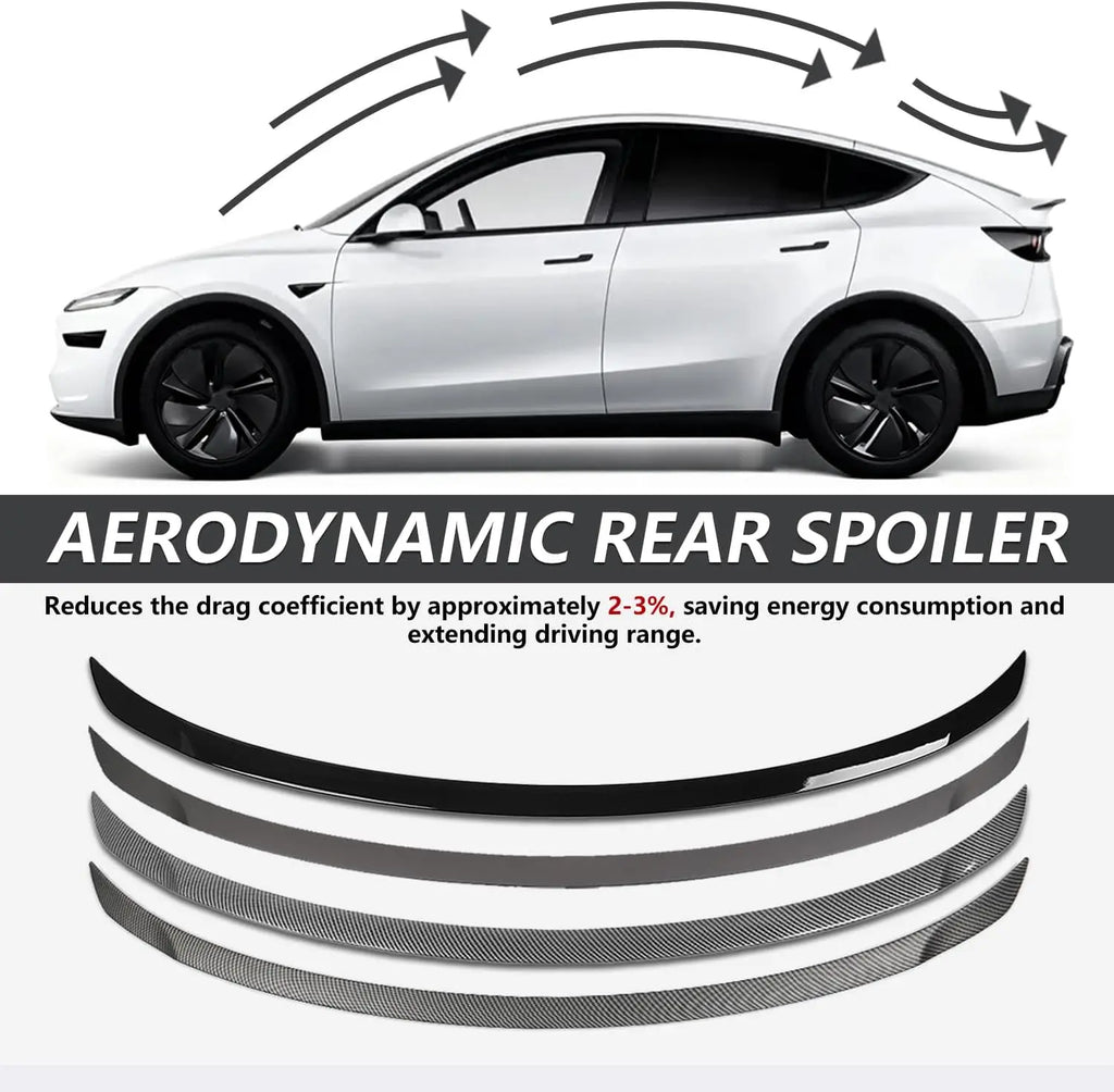 ABS Spoiler For 2025 2026 Tesla Model Y Juniper Rear Spoiler Rear Trunk Spoiler Model Y Juniper Accessories Tunning Body Kits