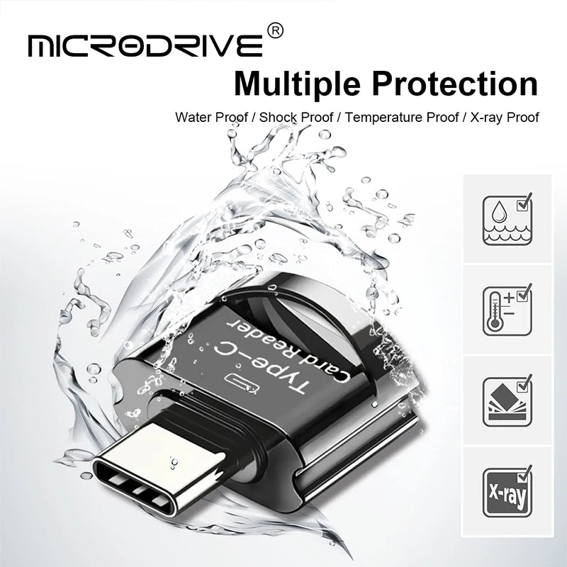 USB-C SD Card Reader Adapter