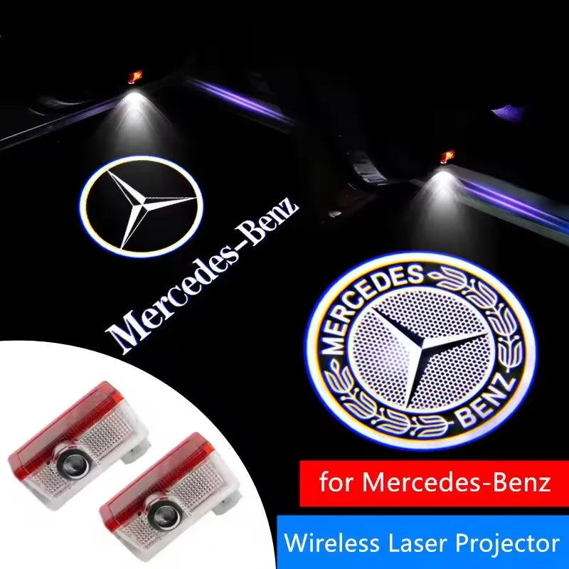 For Mercedes Benz X166 H247 X156 X253 C253 X167 W464 W176 W177 W246 W205 W212 W213 W167 W166 LED Car Door Welcome Warning Light