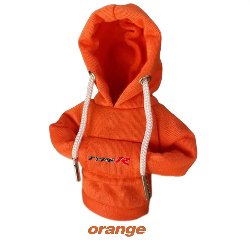 Hoodie Car Gear Shift Knob Cover Manual Handle Change Lever Cover For Honda TYPER Civic XR-V HR-V Accord Odyssey Auto Styling