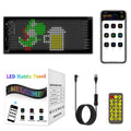 LED Car windshield Truck Eye RGB LED Matrix Pixel Panel Car Graffiti Scrolling Text Animation Light truck lights Bluetooth APP