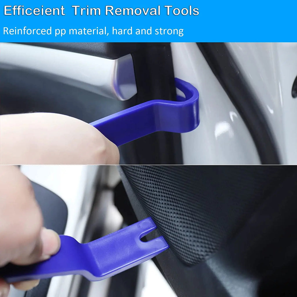 5/11/43PCS Car Trim Interior Plastic Disassembly Kit Car Clips Panel Dashboard Removal Tool Auto Trim Hand Removal Accessories