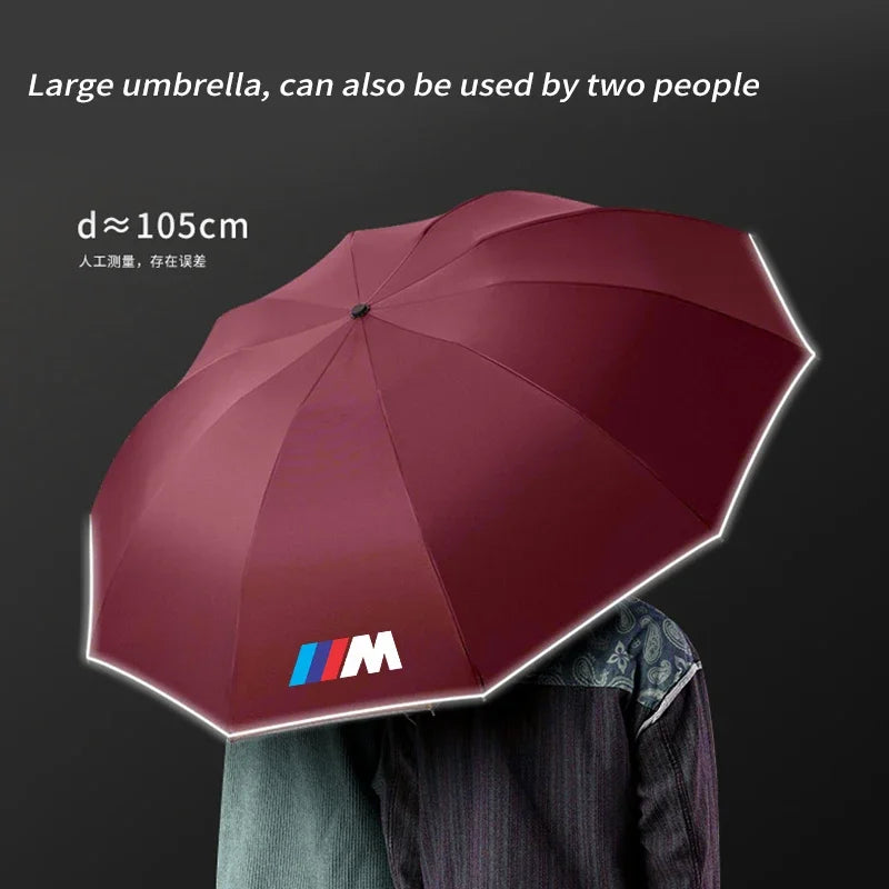 Car Automatic Folding Sun Protection Umbrella Reflective Sunshade For BMW M X1 X3 X4 X5 X6 F10 F15 F25 F30 E36 E39 E46 E87 E90
