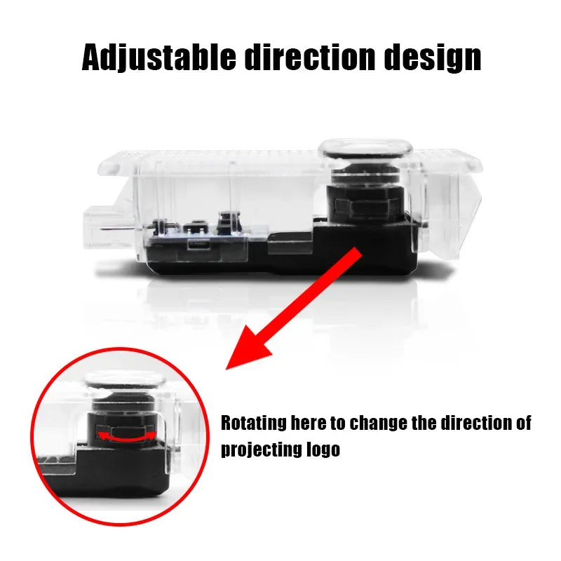 2Pcs For BMW E89 E88 E72 F16 F18 E63 E64 F13 F12 E65 E66 E67 E68 Car LED Welcome Lamp BMW Logo Door Ghost Shadow Light Projector