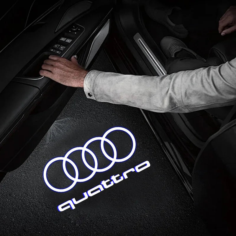 Audi LED Door Welcome Light – Logo Laser Projector