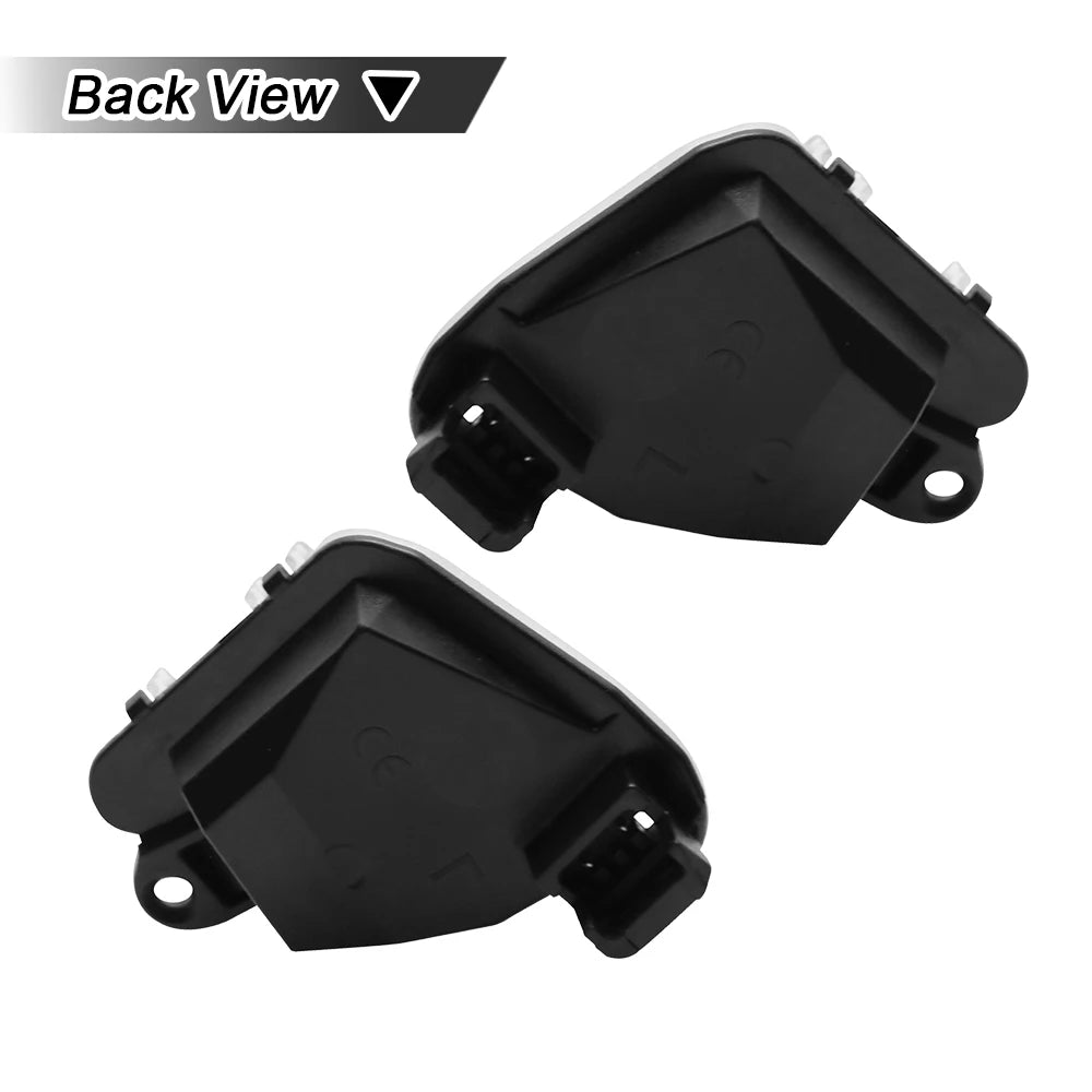 LED Under Side Mirror Puddle Lights For Skoda Kodiaq Karoq 2017- Superb 2015- Octavia III 2017-2020 2PCS Error Free Lamps