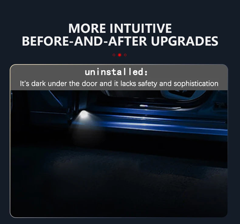Audi LED Logo Laser Door Light – Quattro S Line