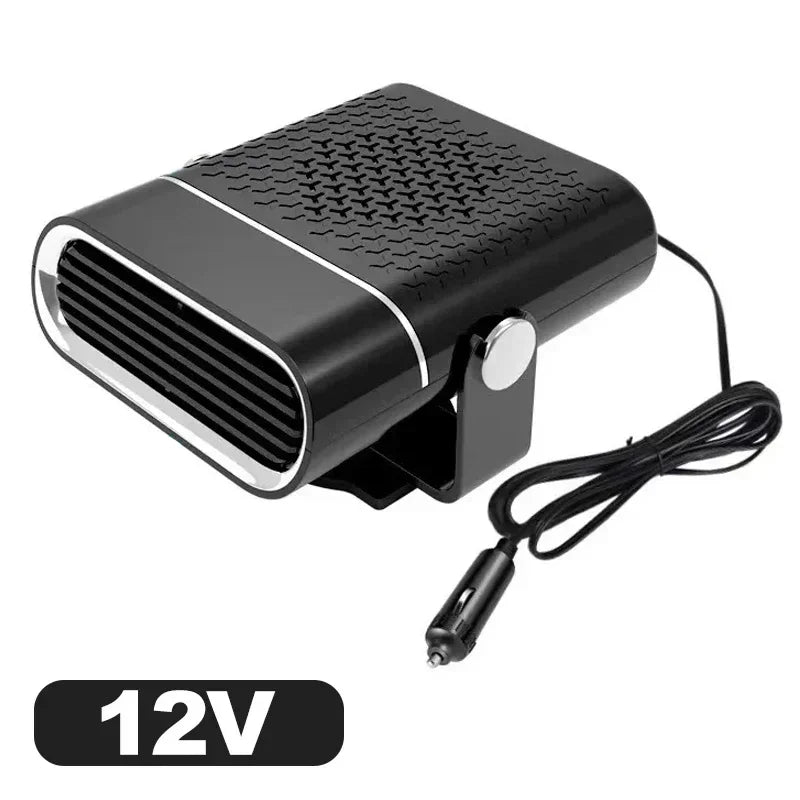 Car Heater Fan 150W 12V/24V Car Heater Electric Cooling Heating Auto Windshield Defroster Defogging Demister Car Anti-Fog Heater