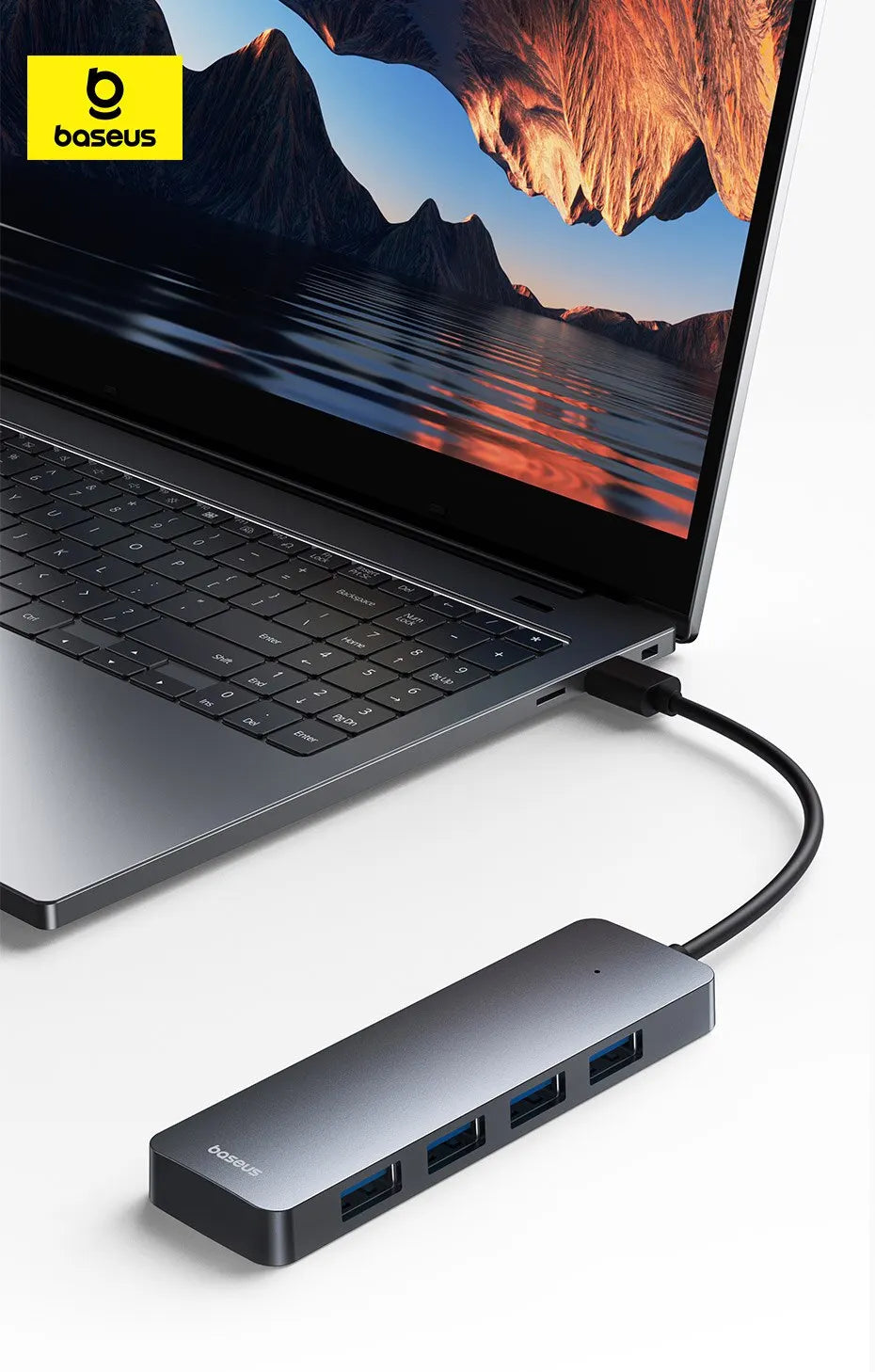 Baseus 4-Port USB 3.0 Hub