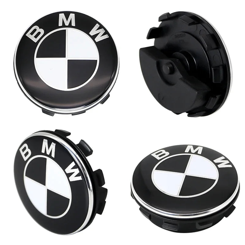4Pcs 68mm 56mm Floating Wheel Center Cap For BMW E39 E46 E60 Replacement Hubcaps F45 F46 F48 F49 F39 F90 Auto Tuning Accessories