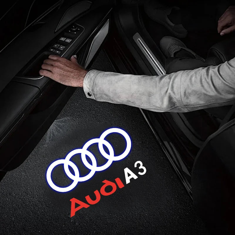 Audi LED Door Welcome Light – Logo Laser Projector