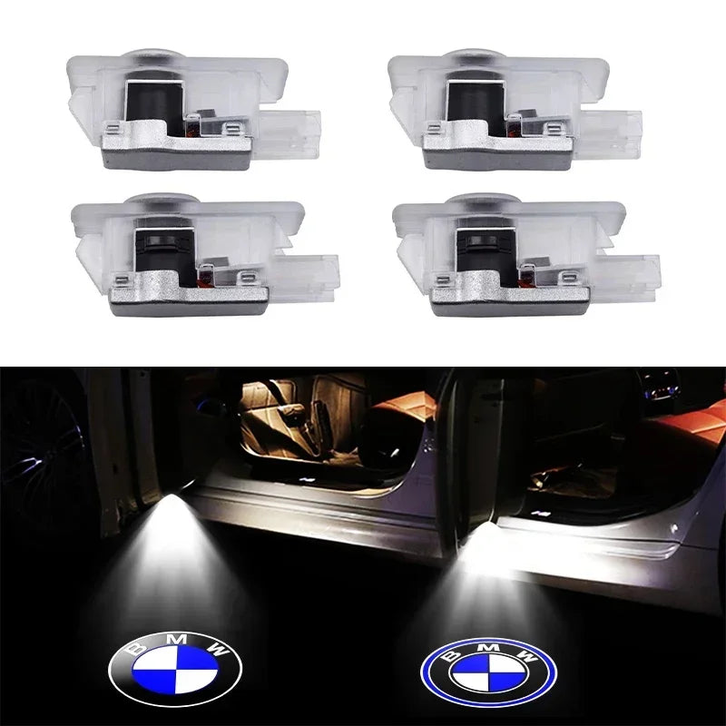 Car HD Door Welcome Ghost Shadow Light For BMW E90 E92 E93 Car Door Welcome Light F30 X3 X5 E60 E46 E61 F07 F10 F11 F18 E63 E65