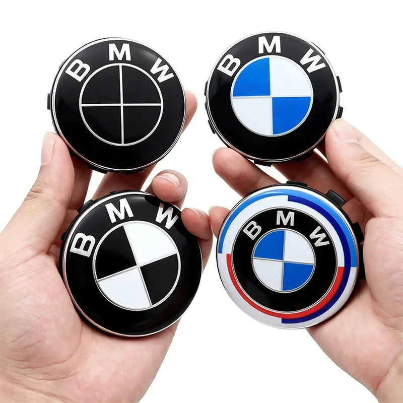 4Pcs 68mm 56mm Floating Wheel Center Cap For BMW E39 E46 E60 Replacement Hubcaps F45 F46 F48 F49 F39 F90 Auto Tuning Accessories