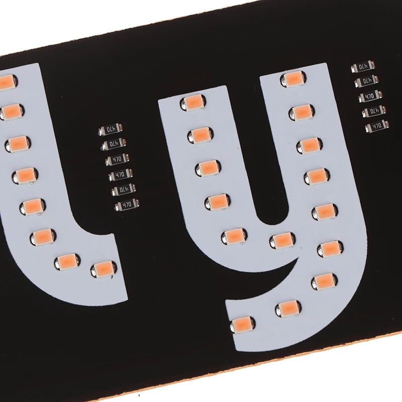 1Set LED Signal Light Taxi Signal Lamp For Lyft Logo Light USB LED Cab Panel Indicator Lights Signal Lamp Auto Decoration Lamp