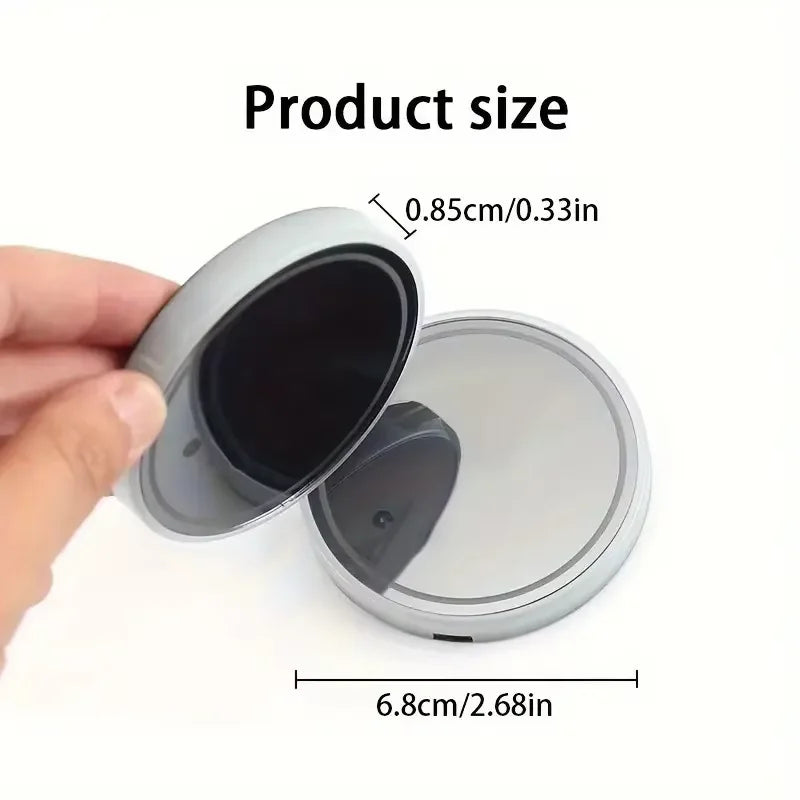 7 Color Changing LED Light Car Cup Holder Lights Decorative Ambient Lighting Glowing Coaster Pads USB Charging Anti Slip Coaster