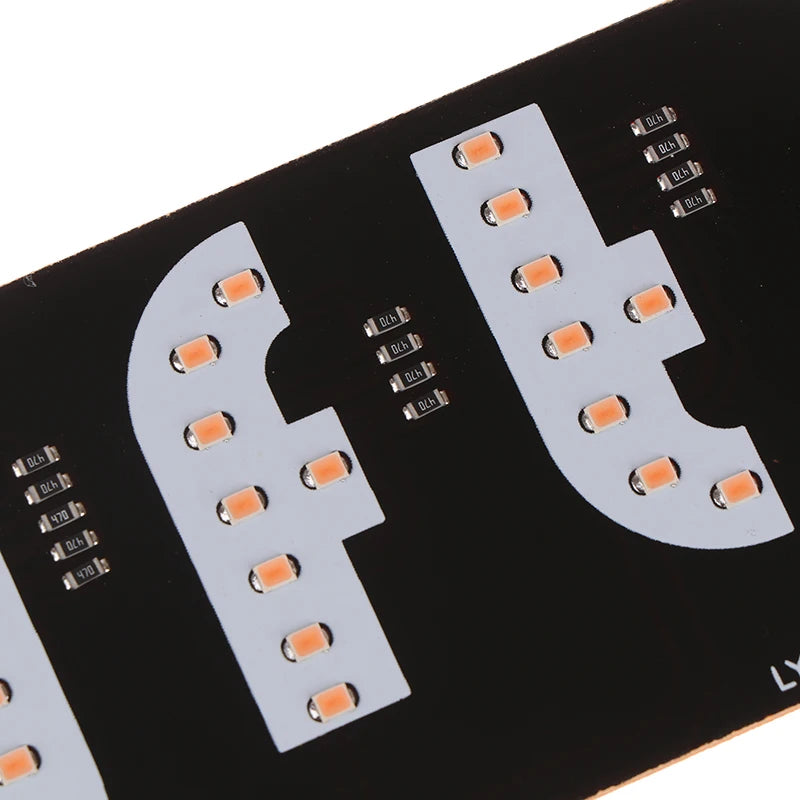 1Set LED Signal Light Taxi Signal Lamp For Lyft Logo Light USB LED Cab Panel Indicator Lights Signal Lamp Auto Decoration Lamp
