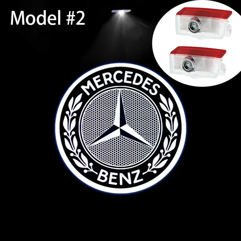 For Mercedes Benz X166 H247 X156 X253 C253 X167 W464 W176 W177 W246 W205 W212 W213 W167 W166 LED Car Door Welcome Warning Light