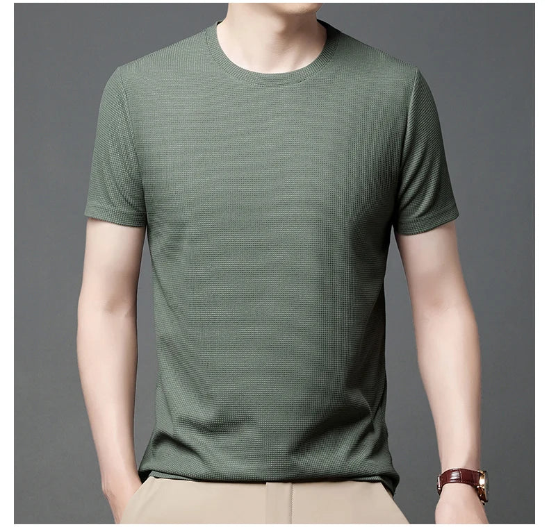 Men's Waffle Knit T-Shirt
