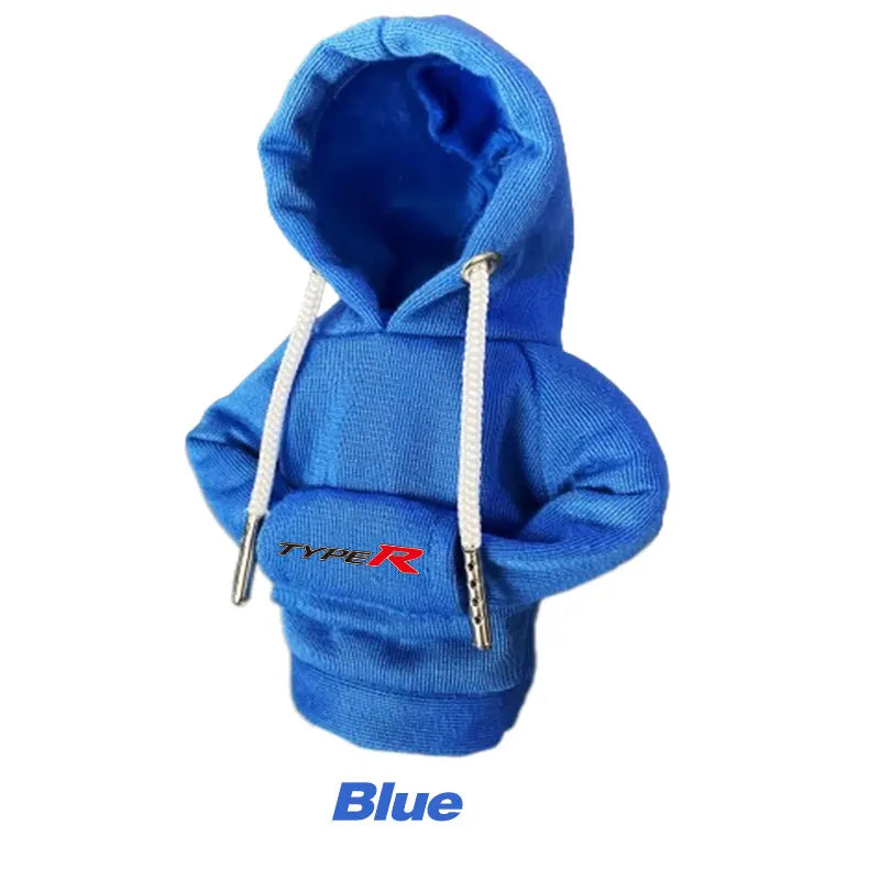 Hoodie Car Gear Shift Knob Cover Manual Handle Change Lever Cover For Honda TYPER Civic XR-V HR-V Accord Odyssey Auto Styling