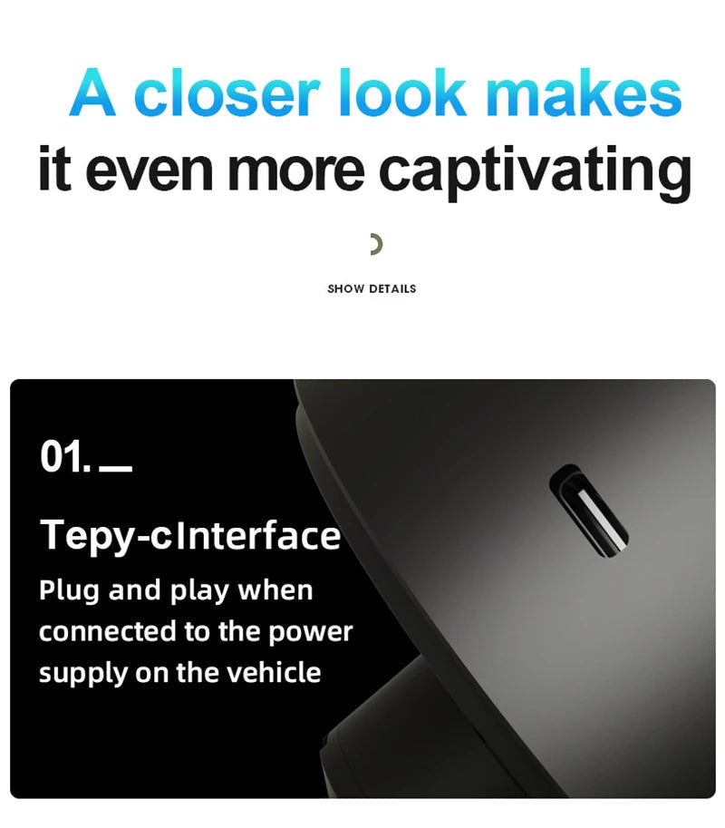 Car USB Fan Mini Portable Clip on Aroma Diffuser 2 in 1 Strong Wind Car Vent Fan Air Freshener RGB Light Car Accessories