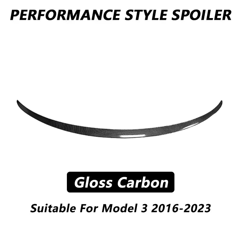 For Tesla Model 3 / Model 3 Highland / Model Y 2018-2026 Performance Style Spoiler ABS Rear Wing Trunk Wings Tesla Accessories