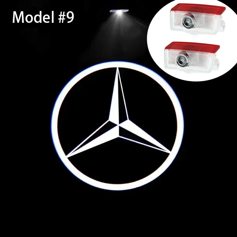 For Mercedes Benz X166 H247 X156 X253 C253 X167 W464 W176 W177 W246 W205 W212 W213 W167 W166 LED Car Door Welcome Warning Light