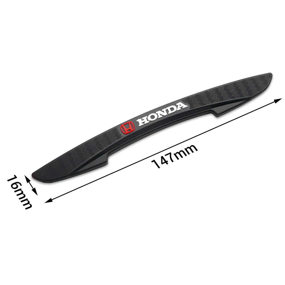 Car Door Edge Transparent Anti Scratch Protection Bumper Scuff Plate Stickers For Honda City HRV Jazz Accord Civic CRV valvecore