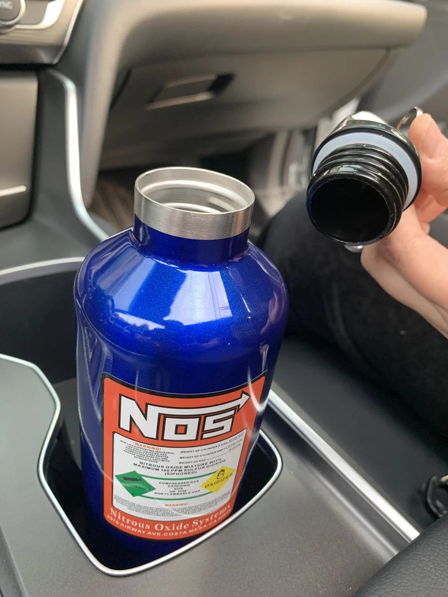 Car Insulation Cup NOS Nitrogen Cylinder Vacuum Stainless Steel Kettle 500ml High-capacity Travel Sports Bottle Water Cup 2025
