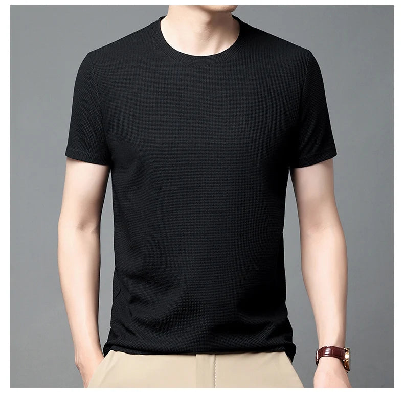 Men's Waffle Knit T-Shirt