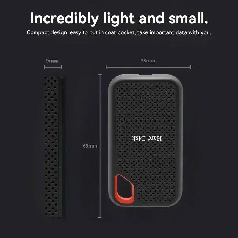 Portable SSD External Hard Drive