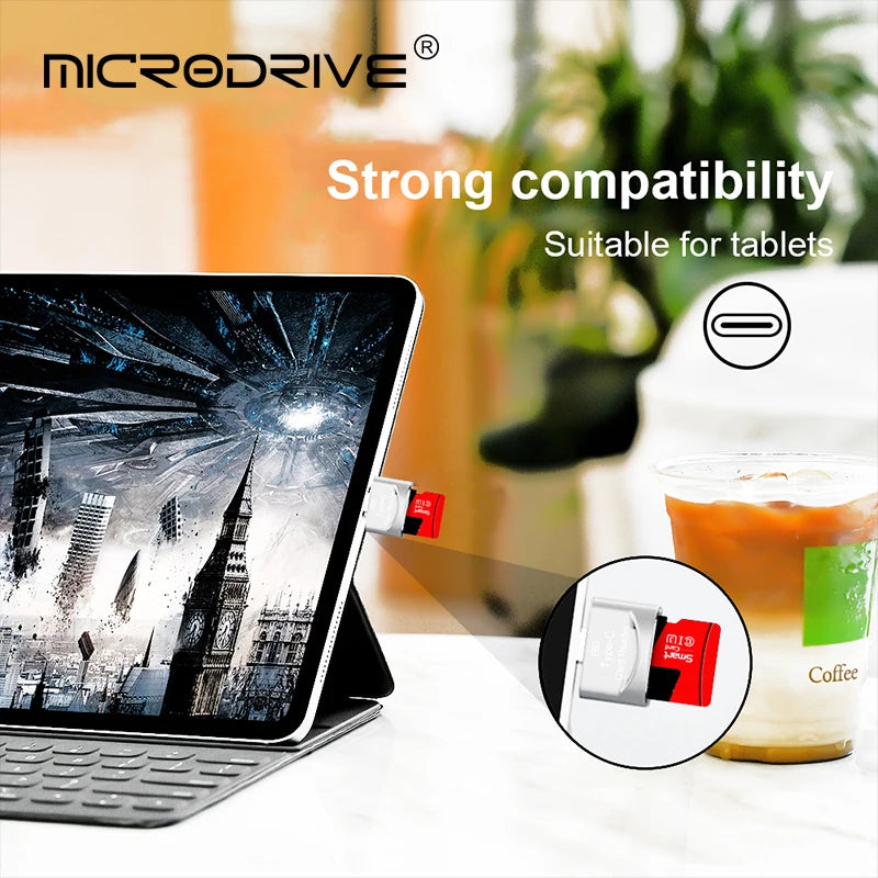 USB-C SD Card Reader Adapter