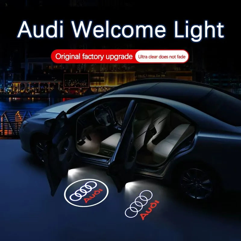 Audi LED Emblem Door Welcome Light – S Line A3-Q7