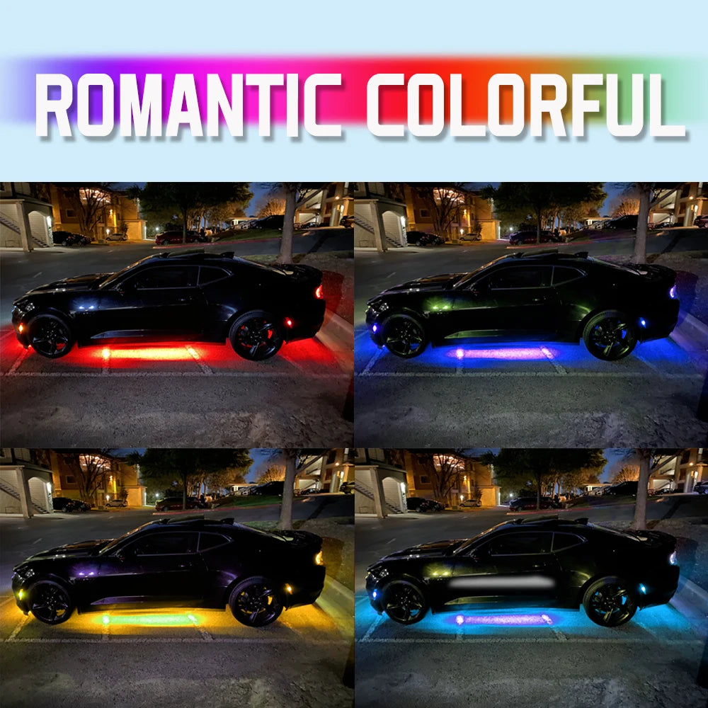 Car LED Underbody RGB Strip Light – App Control