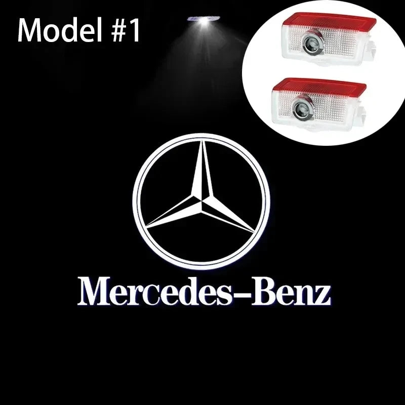 LED Car Door Welcome Warning Light for Mercedes Benz X166 H247 X156 X253 C253 X167 W464 W176 W177 W246 W205 W212 W213 W167 W166