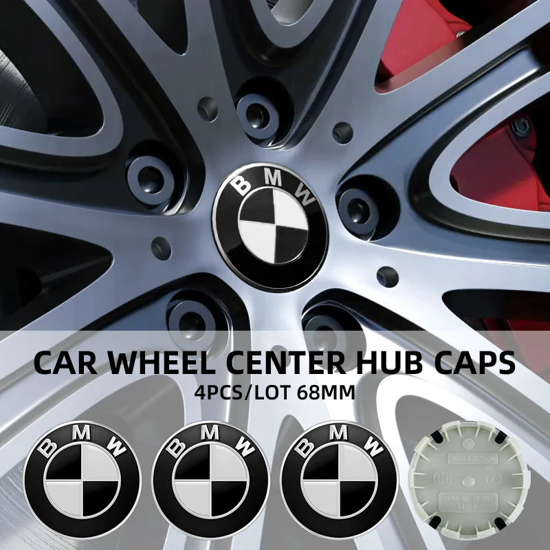 4Pcs 68MM Car Styling Wheel Center Cap Hub Covers For BMW G32 G30 G01 G02 G05 G06 G07 G26 G23 G22 F40 F20 Badge Accessories